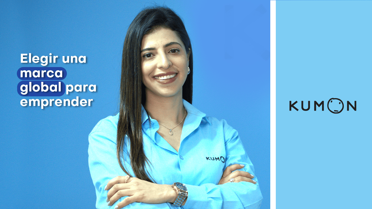 Foto de perfil de una orientadora Kumon hablando sobre la elegir uma marca global-Chile