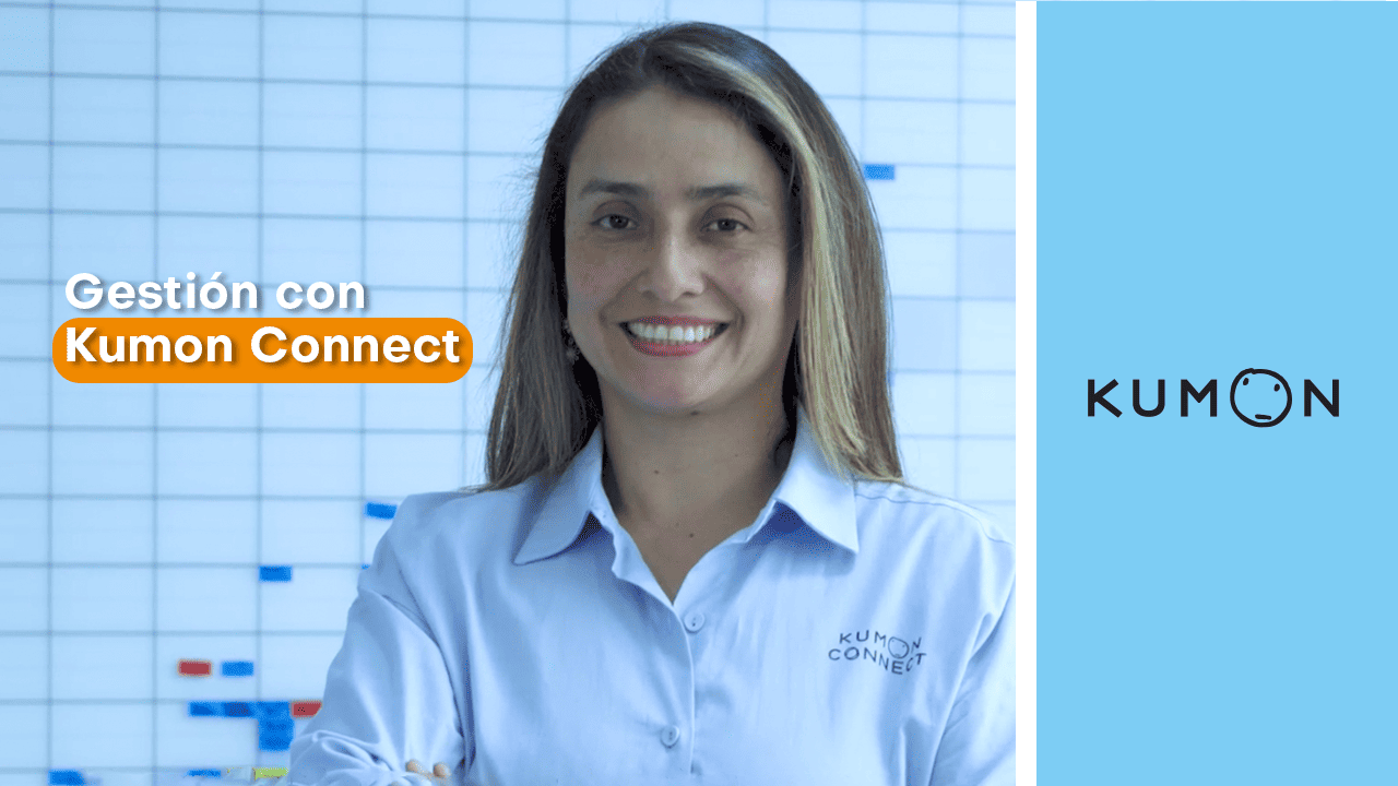 Foto de perfil de una orientadora Kumon hablando sobre la gestion con kumon connect-Chile
